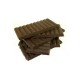 Какао тертое натуральное, плитка (тёртые какао-бобы) - 200г